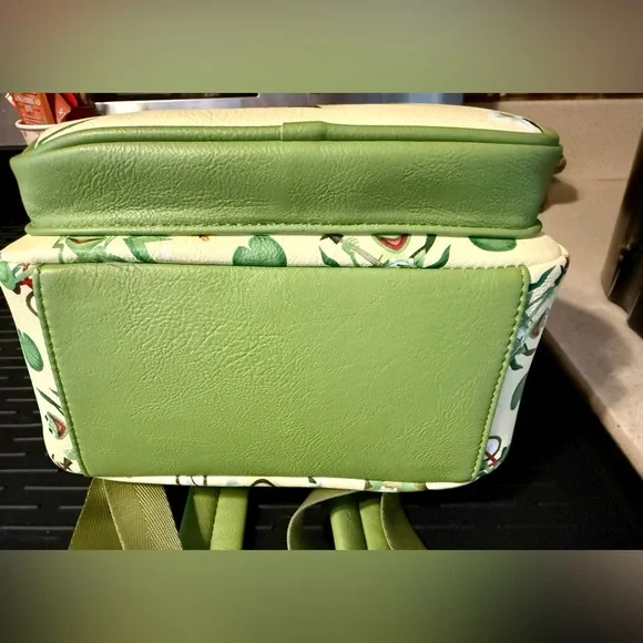Loungefly Disney Parks Kermit (Unisex) Backpack - Cream and Green - Picture 3 of 5